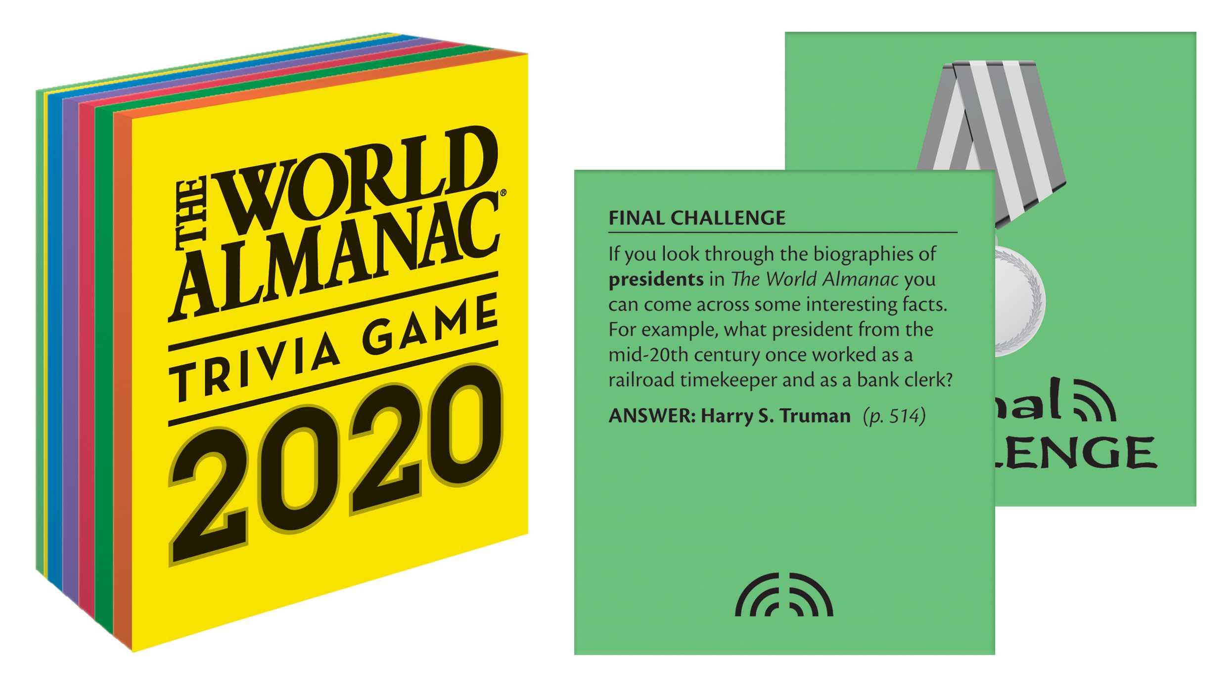 Vorderes Coverbild The World Almanac 2020 Trivia Game