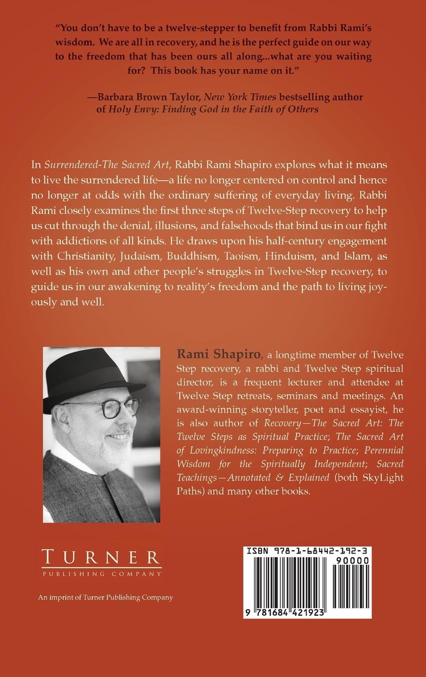 Rückseitencover Surrendered-The Sacred Art