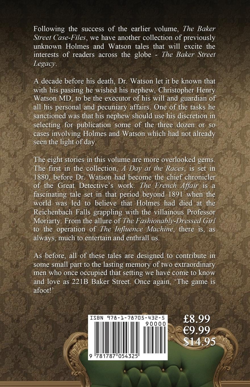 Rückseitencover Sherlock Holmes