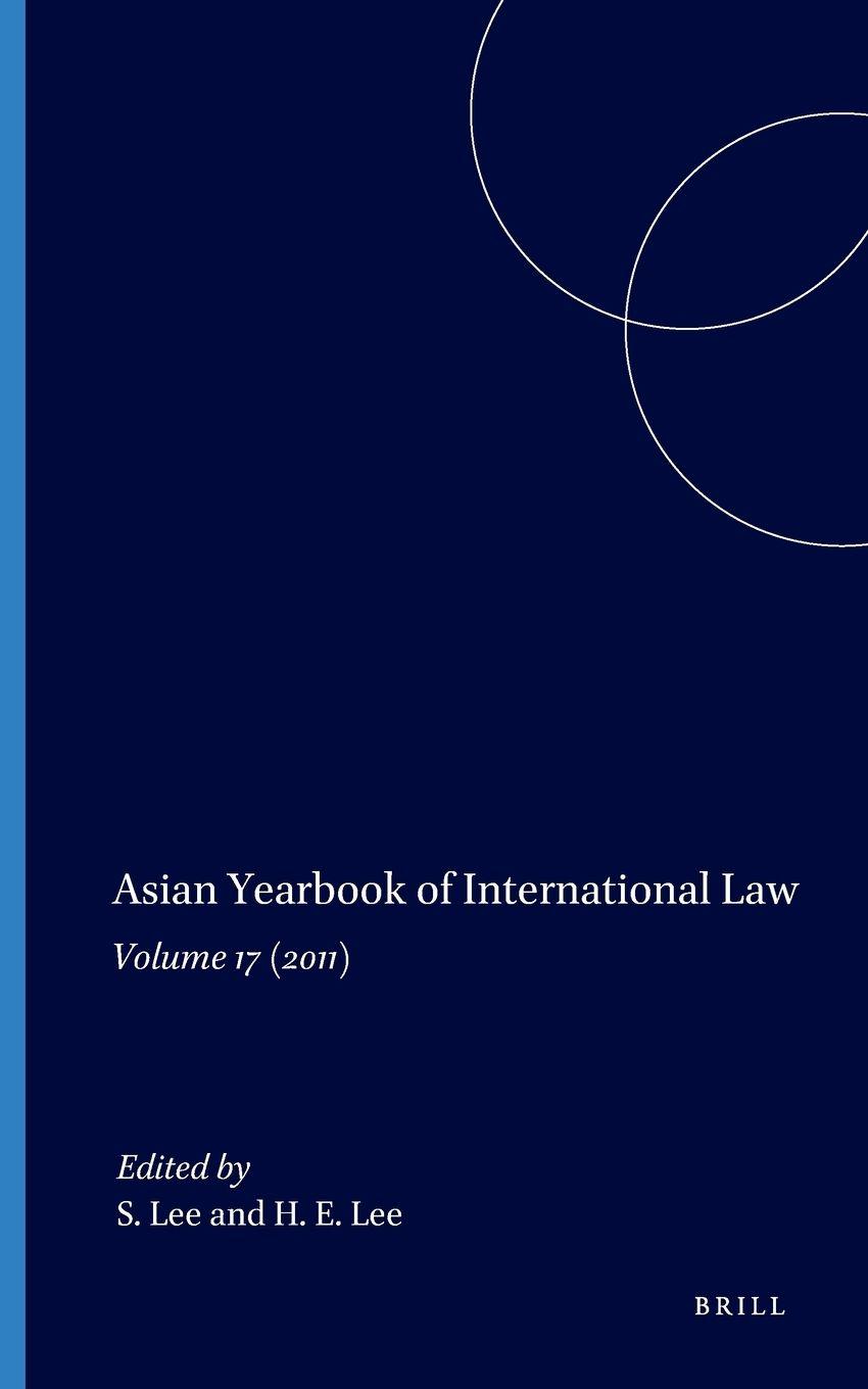 Vorderes Coverbild Asian Yearbook of International Law, Volume 17 (2011)