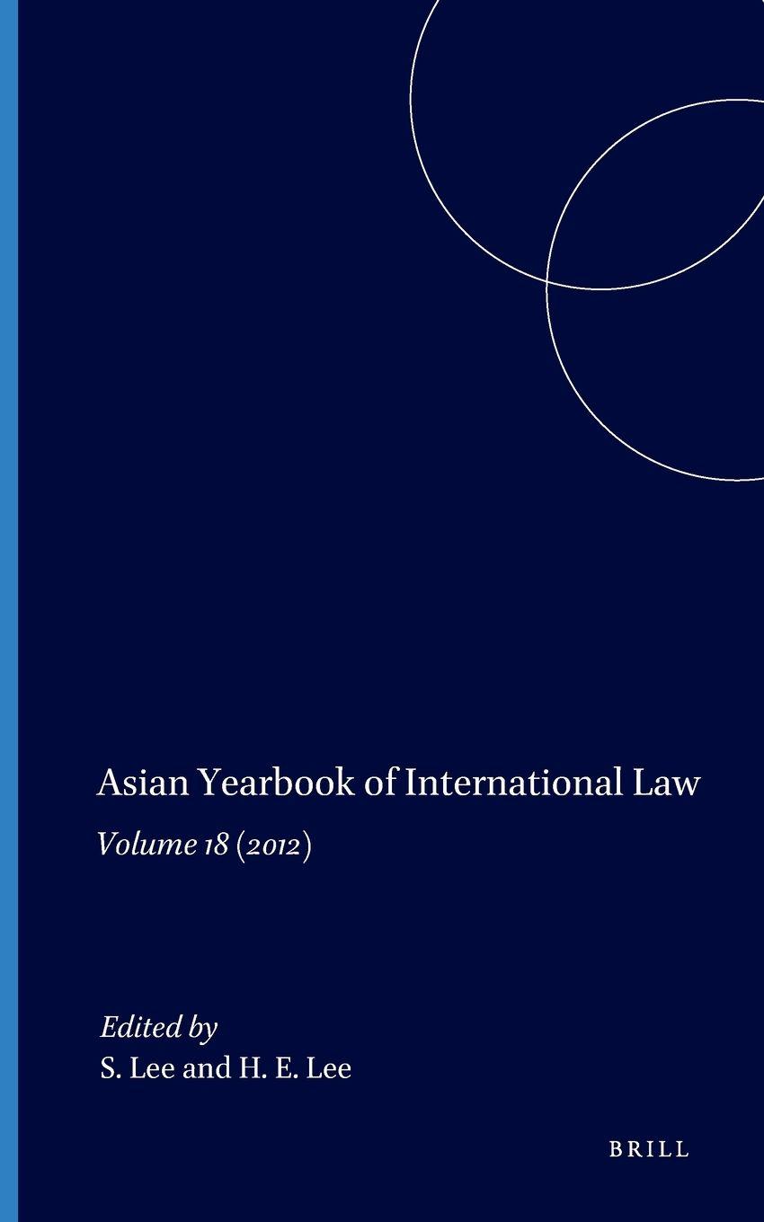 Vorderes Coverbild Asian Yearbook of International Law, Volume 18 (2012)