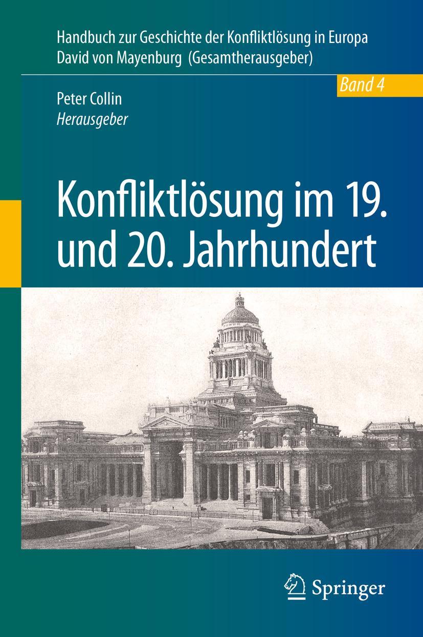 Vorderes Coverbild Konfliktlösung im 19. und 20. Jahrhundert