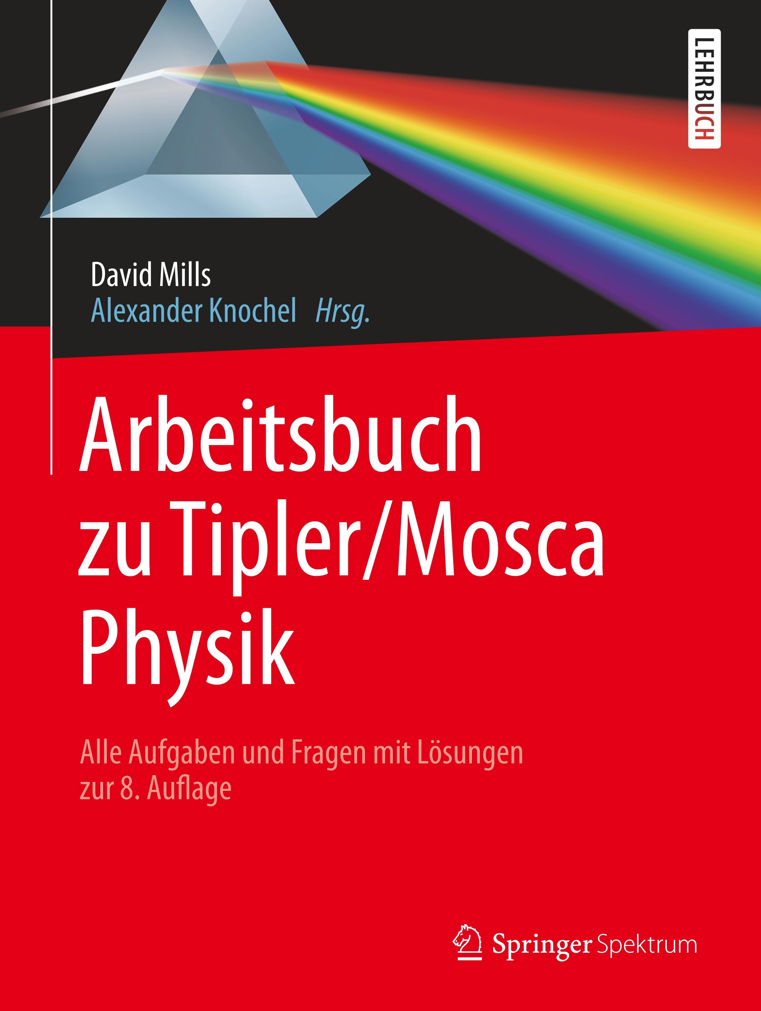 Vorderes Coverbild Arbeitsbuch zu Tipler/Mosca, Physik