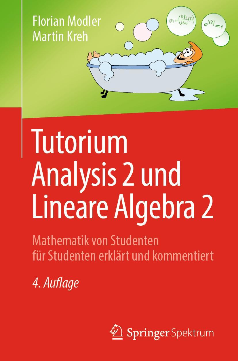 Vorderes Coverbild Tutorium Analysis 2 und Lineare Algebra 2
