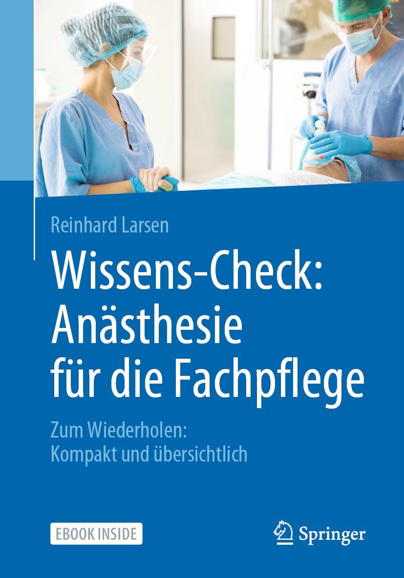 Vorderes Coverbild Wissens-Check: Anästhesie für die Fachpflege