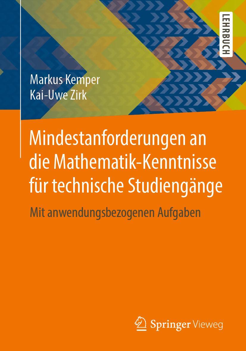 Vorderes Coverbild Mindestanforderungen an die Mathematik-Kenntnisse für technische Studiengänge