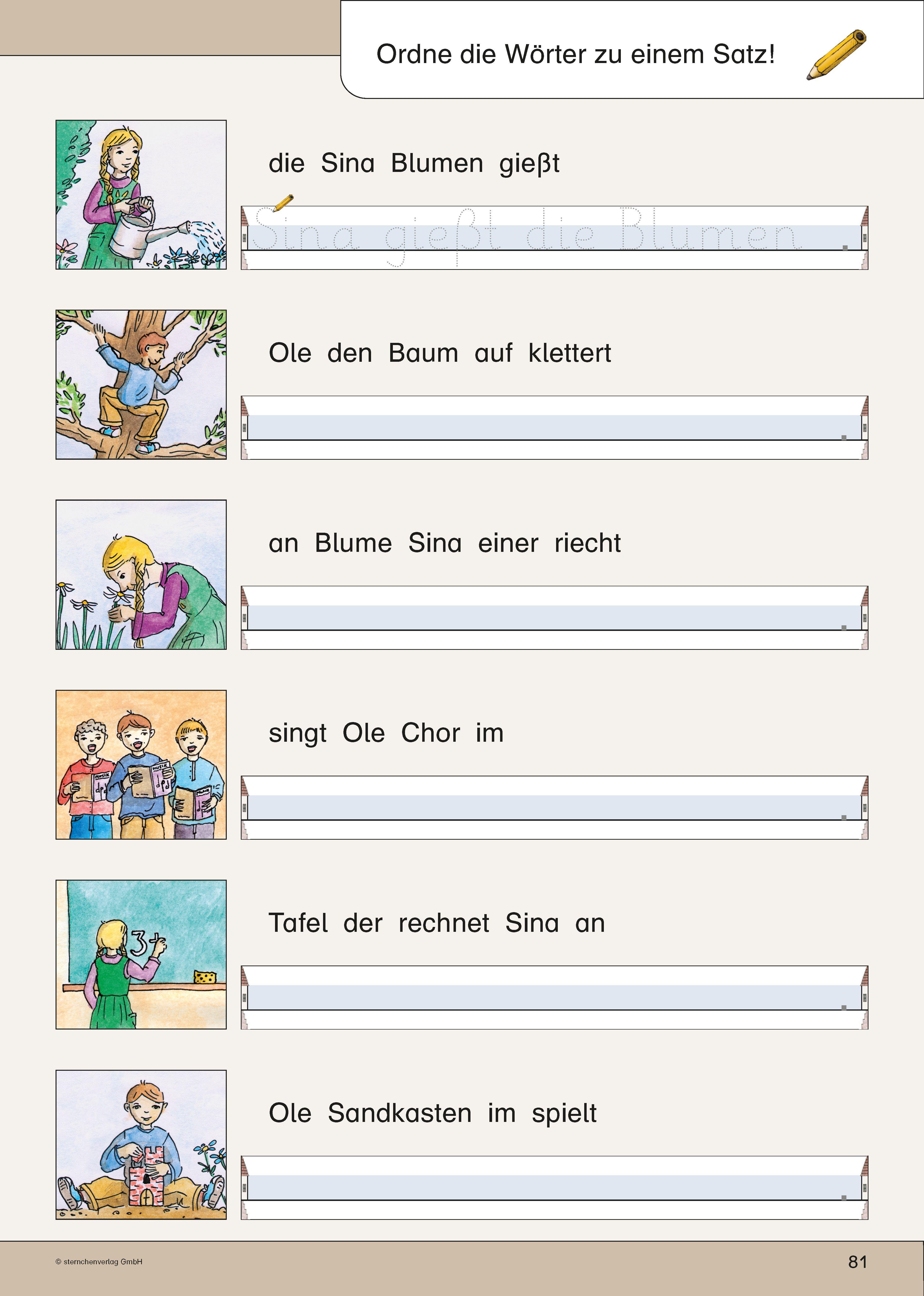 Beispielinhalt (Bild) Ich kann die Grundschrift Teil A - Ausgabe mit Artikelkennzeichnung