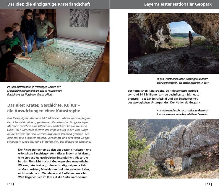 Beispielinhalt (Bild) Nationaler Geopark Ries