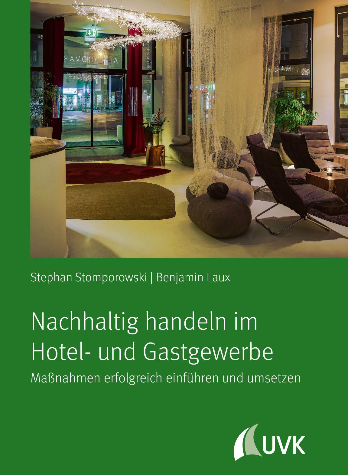 Vorderes Coverbild Nachhaltig handeln im Hotel- und Gastgewerbe