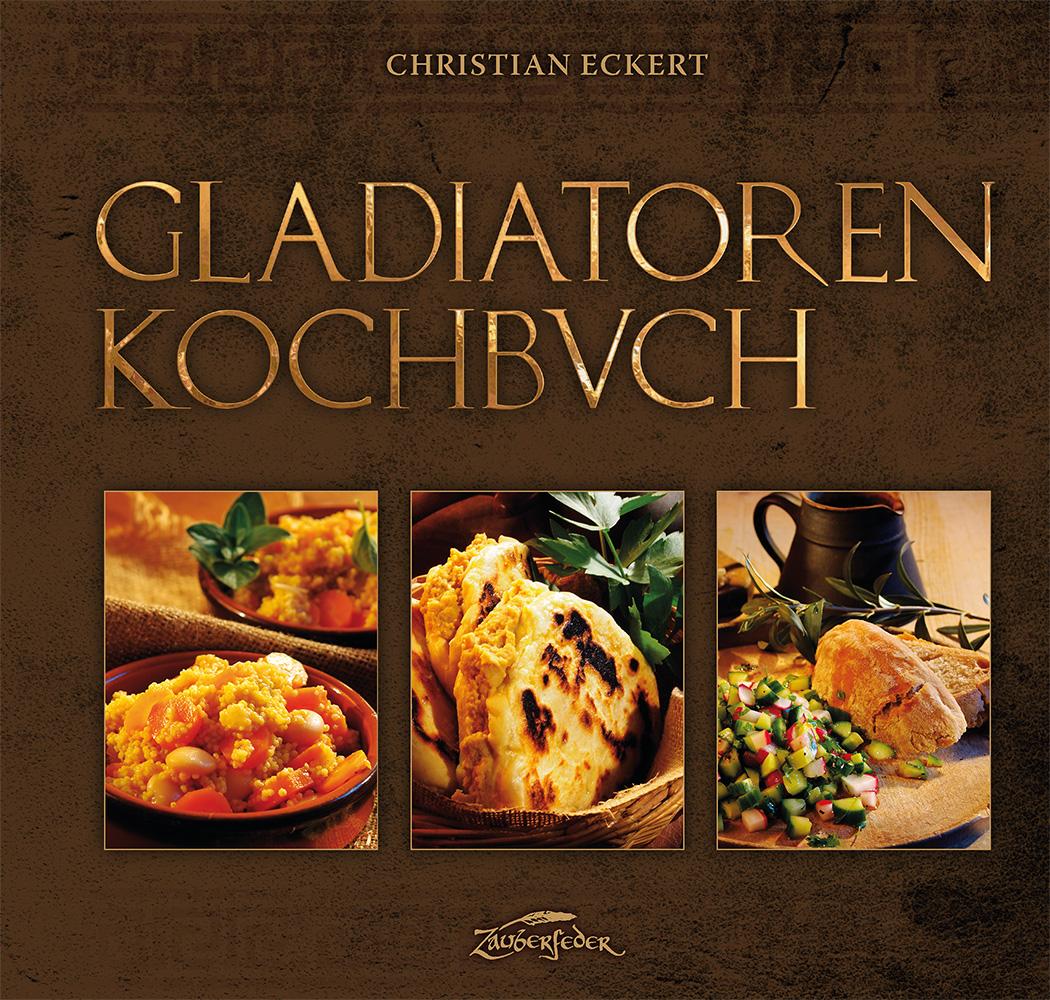 Vorderes Coverbild Gladiatoren Kochbuch