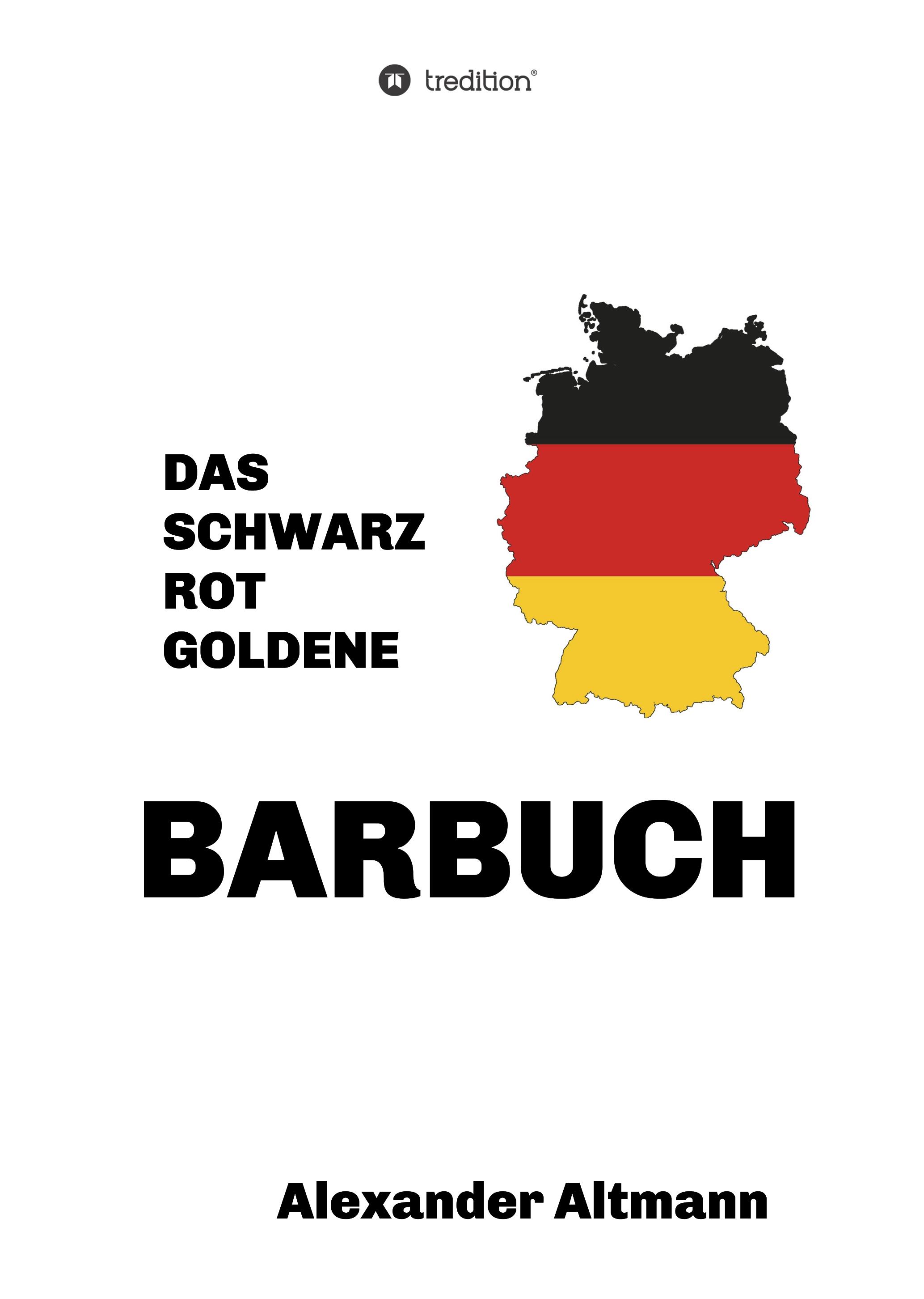 Vorderes Coverbild Das schwarzrotgoldene Barbuch