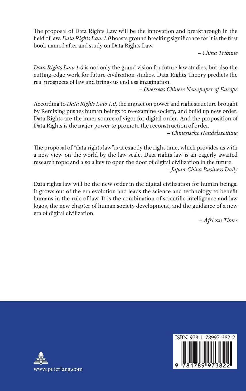 Rückseitencover Data Rights Law 1.0