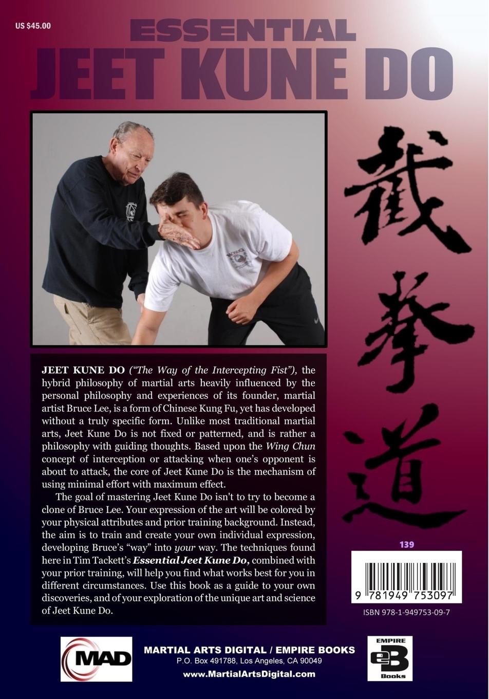 Rückseitencover Essential Jeet Kune Do
