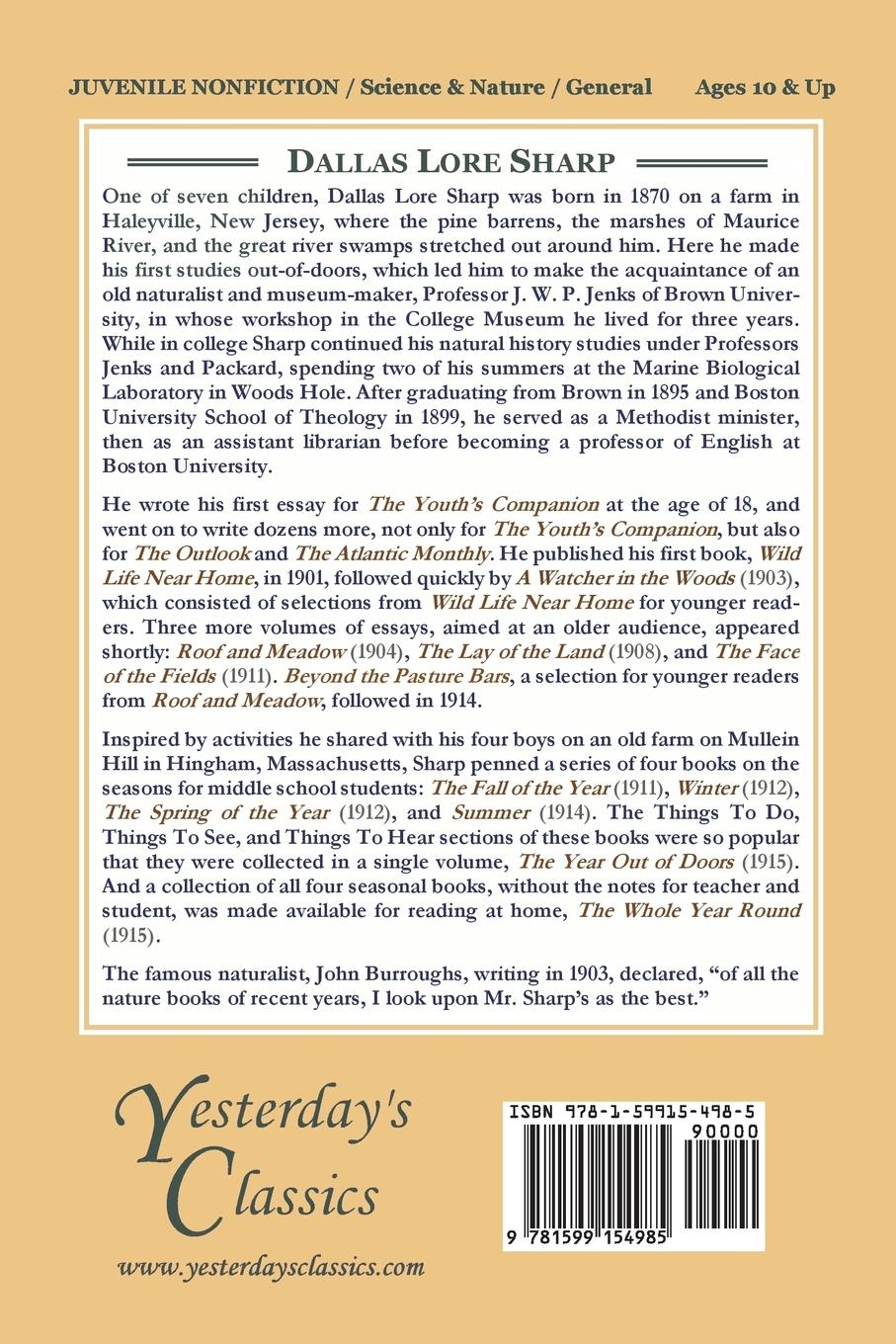 Rückseitencover Summer (Yesterday's Classics)