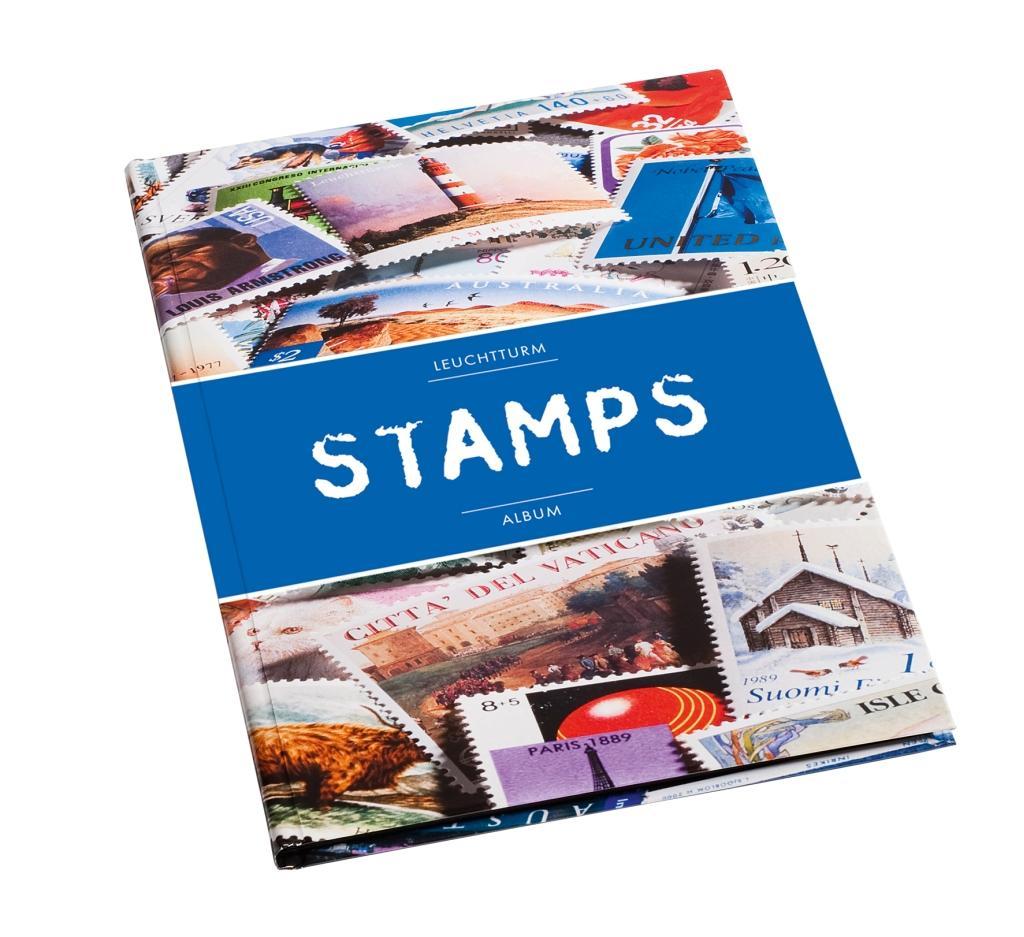 Vorderes Coverbild Einsteckbuch STAMPS A 4 S 16