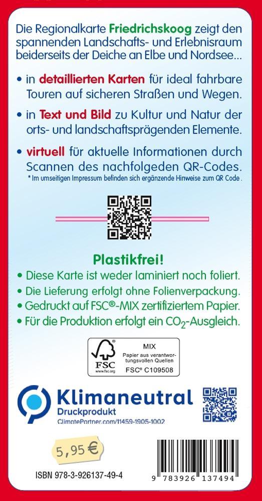 Beispielinhalt (Bild) Friedrichskoog - Karte & Reiseführer