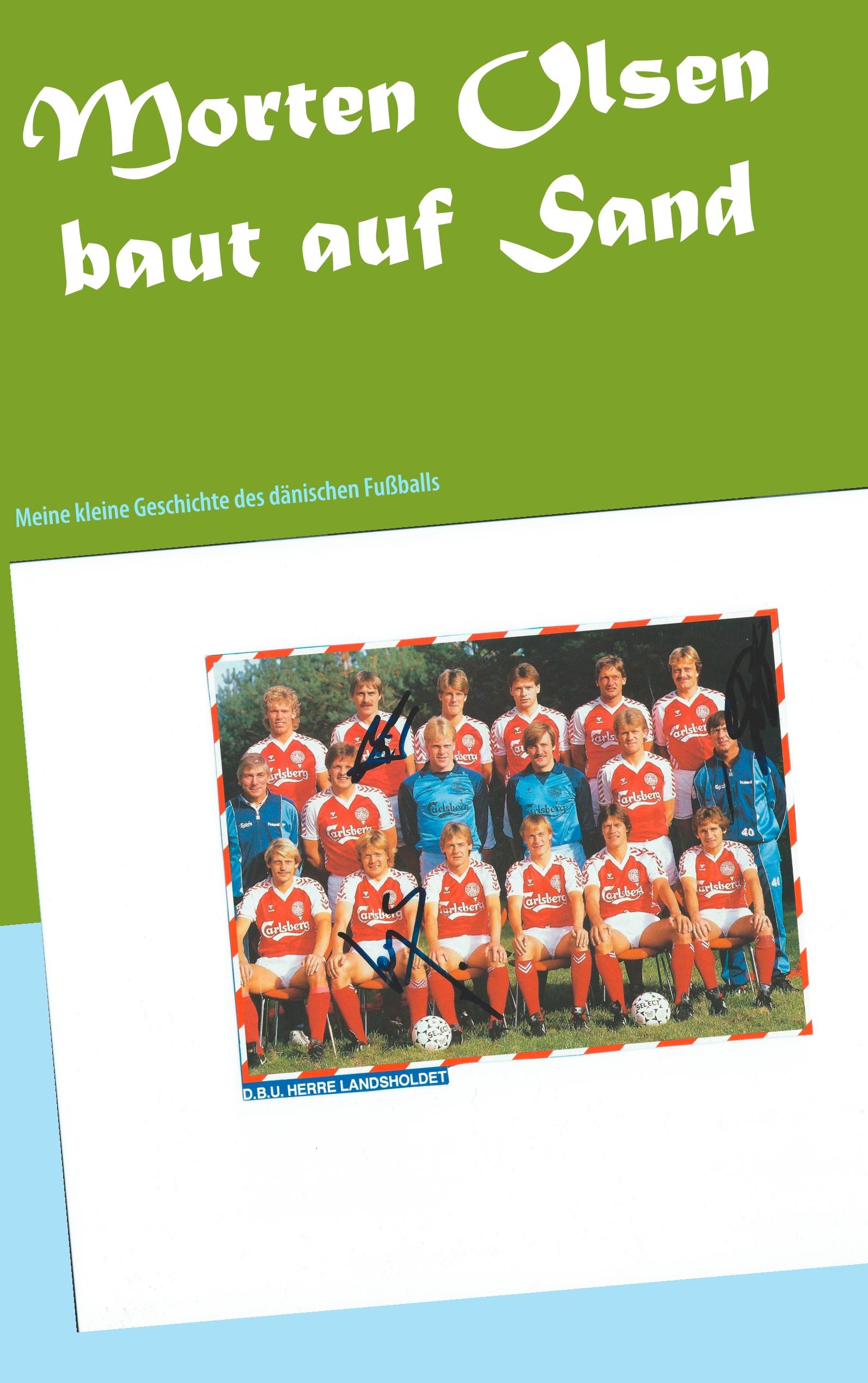 Vorderes Coverbild Morten Olsen baut auf Sand