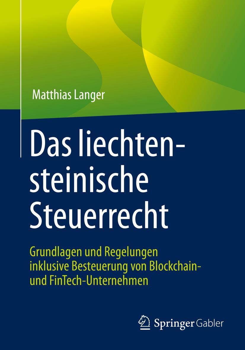 Vorderes Coverbild Das liechtensteinische Steuerrecht