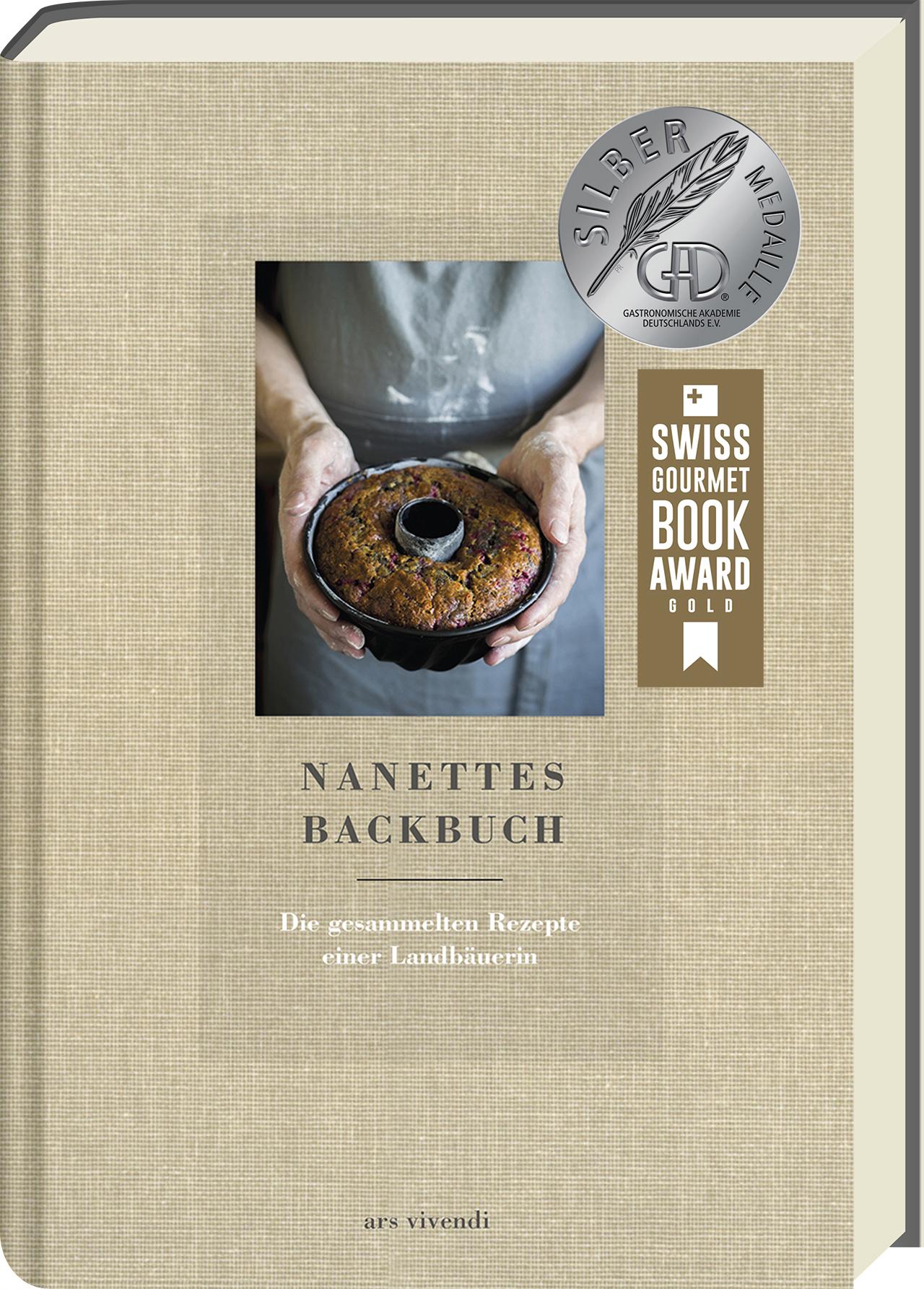 Vorderes Coverbild Nanettes Backbuch