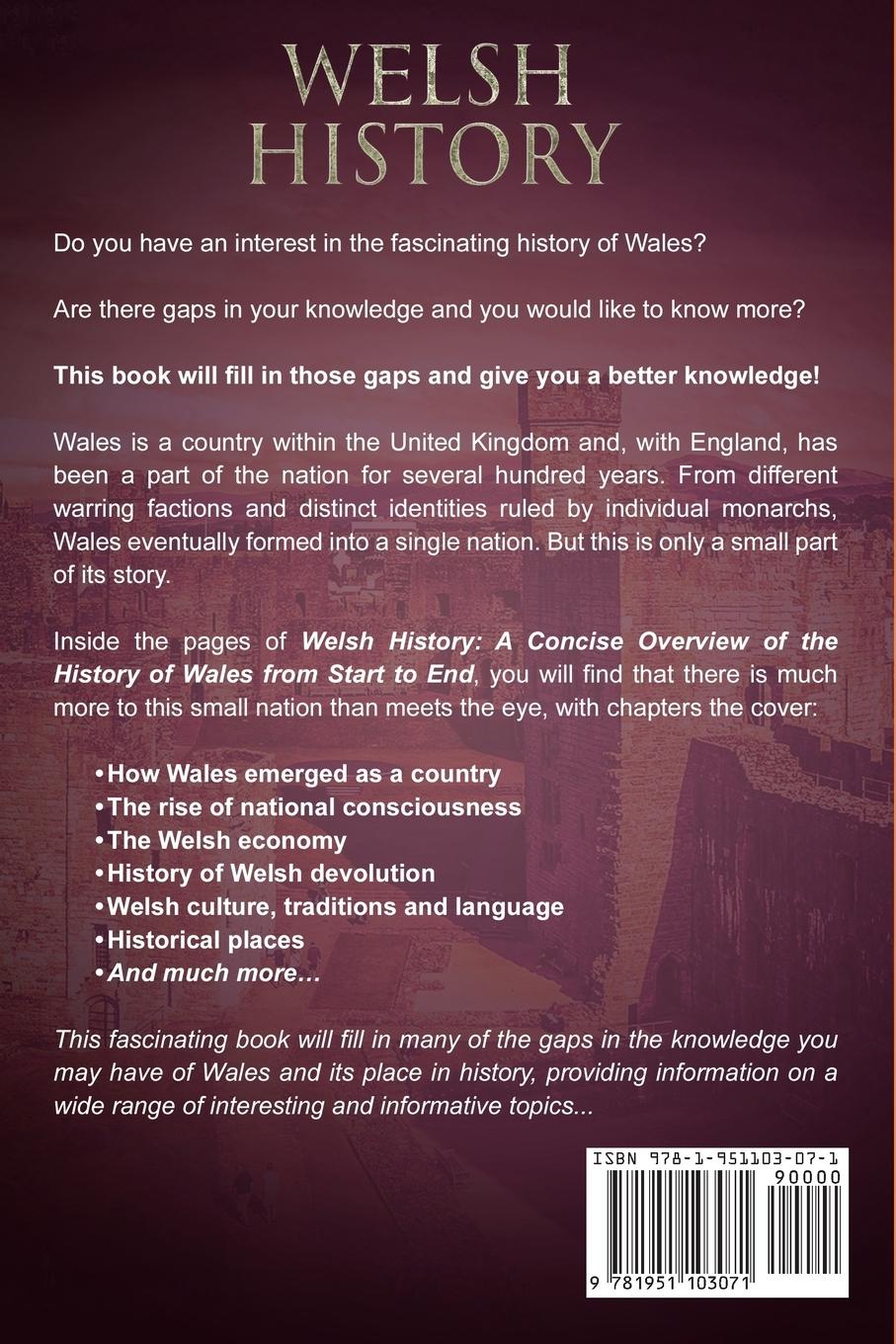 Rückseitencover Welsh History