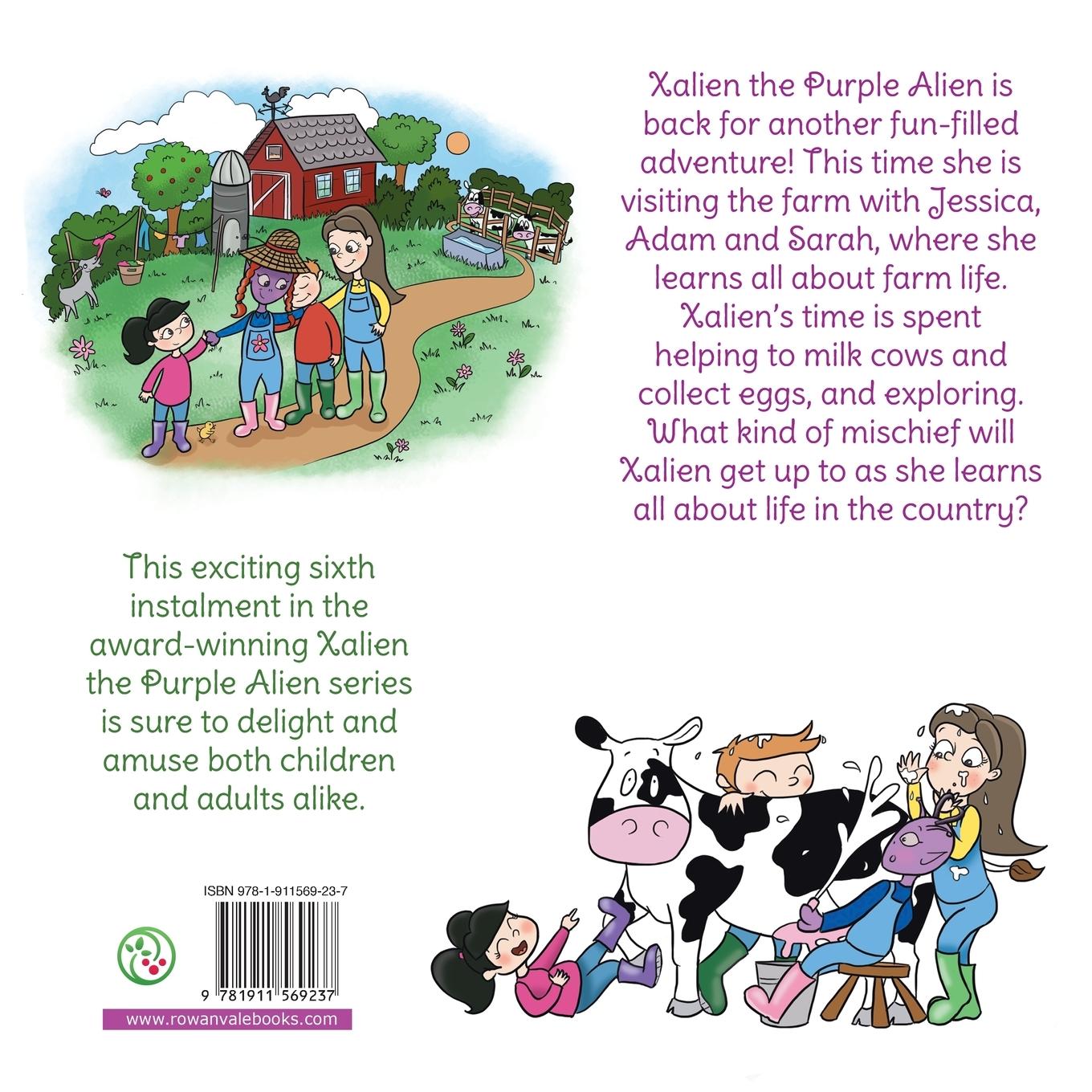 Rückseitencover Xalien the Purple Alien