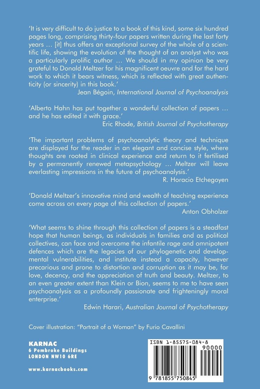 Rückseitencover Sincerity and Other Works