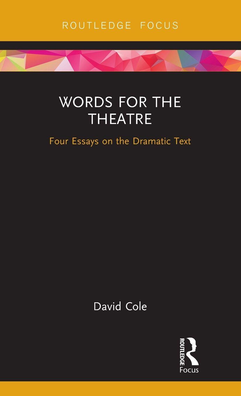 Vorderes Coverbild Words for the Theatre