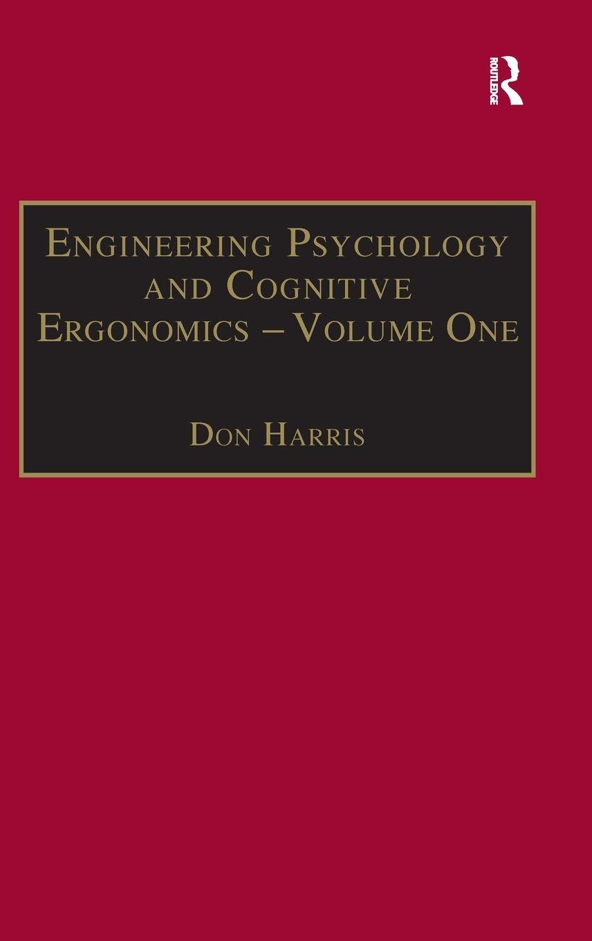 Vorderes Coverbild Engineering Psychology and Cognitive Ergonomics