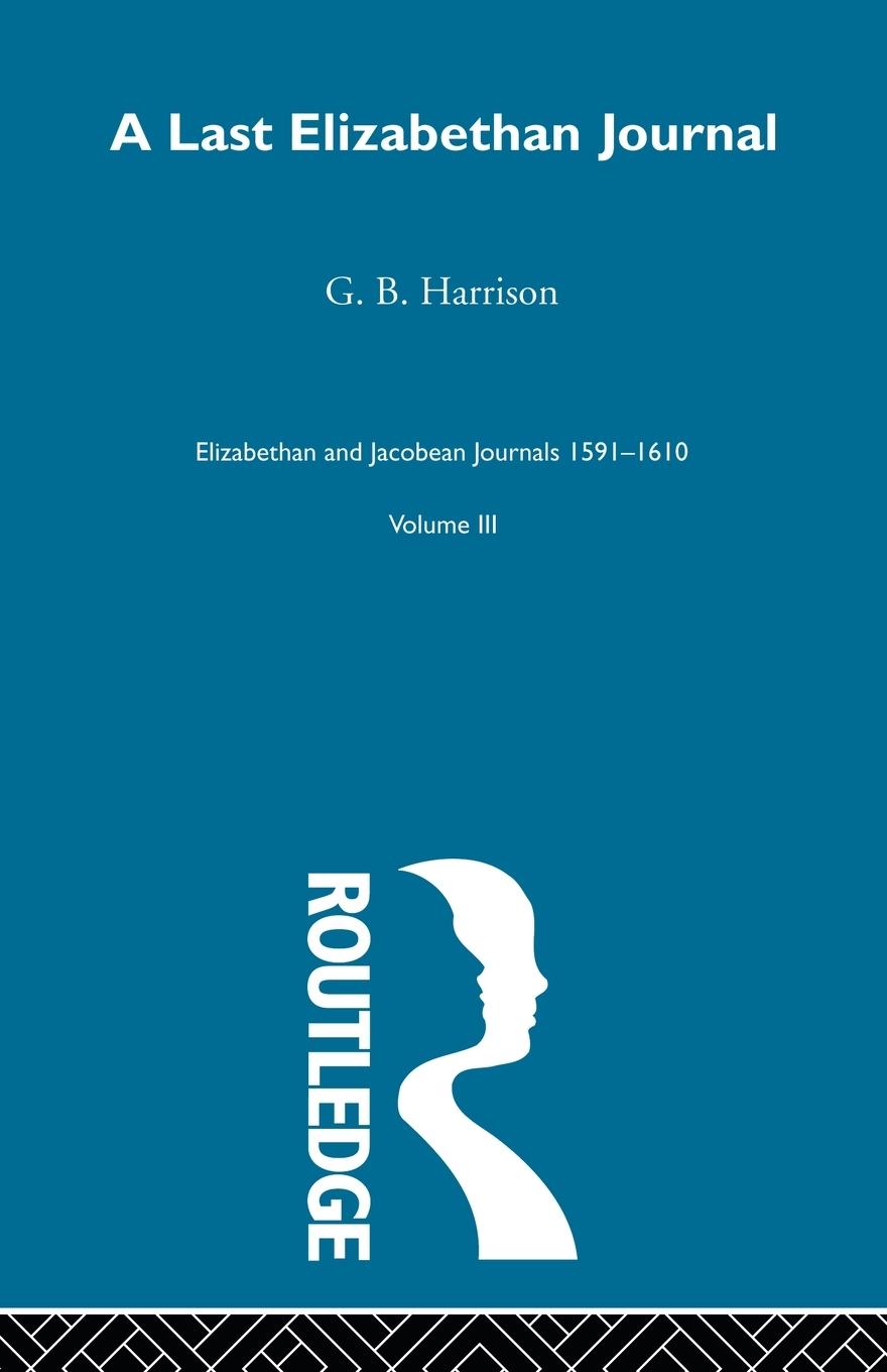 Vorderes Coverbild A Last Elizabethan Journal V3