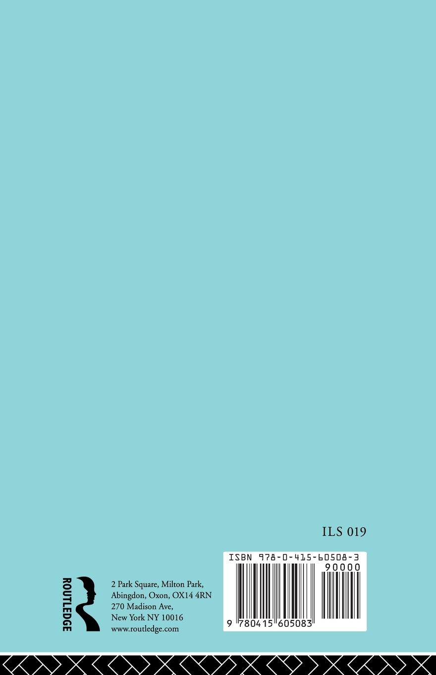 Rückseitencover The Theory of Social Change