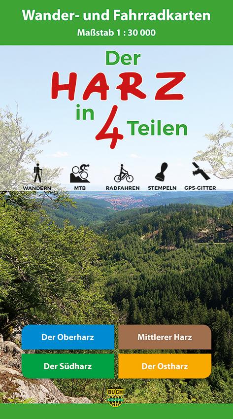 Vorderes Coverbild Der Harz in 4 Teilen
