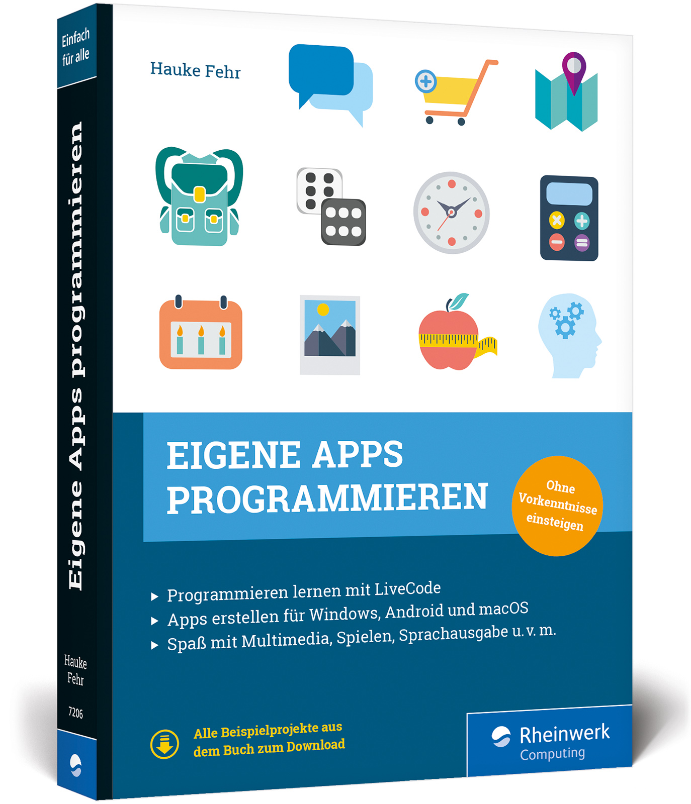 Vorderes Coverbild Eigene Apps programmieren