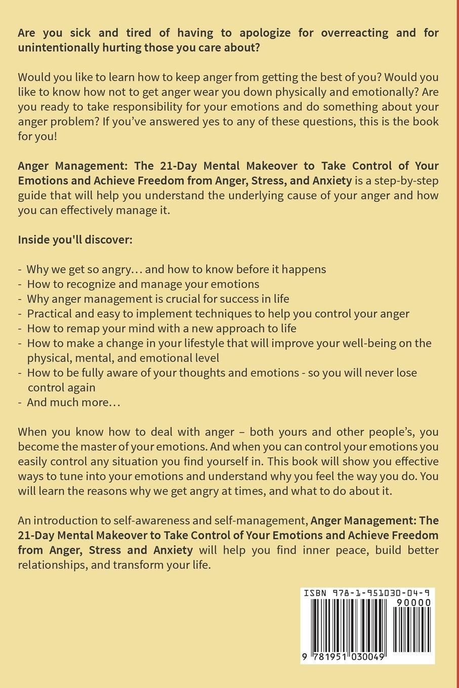 Rückseitencover Anger Management