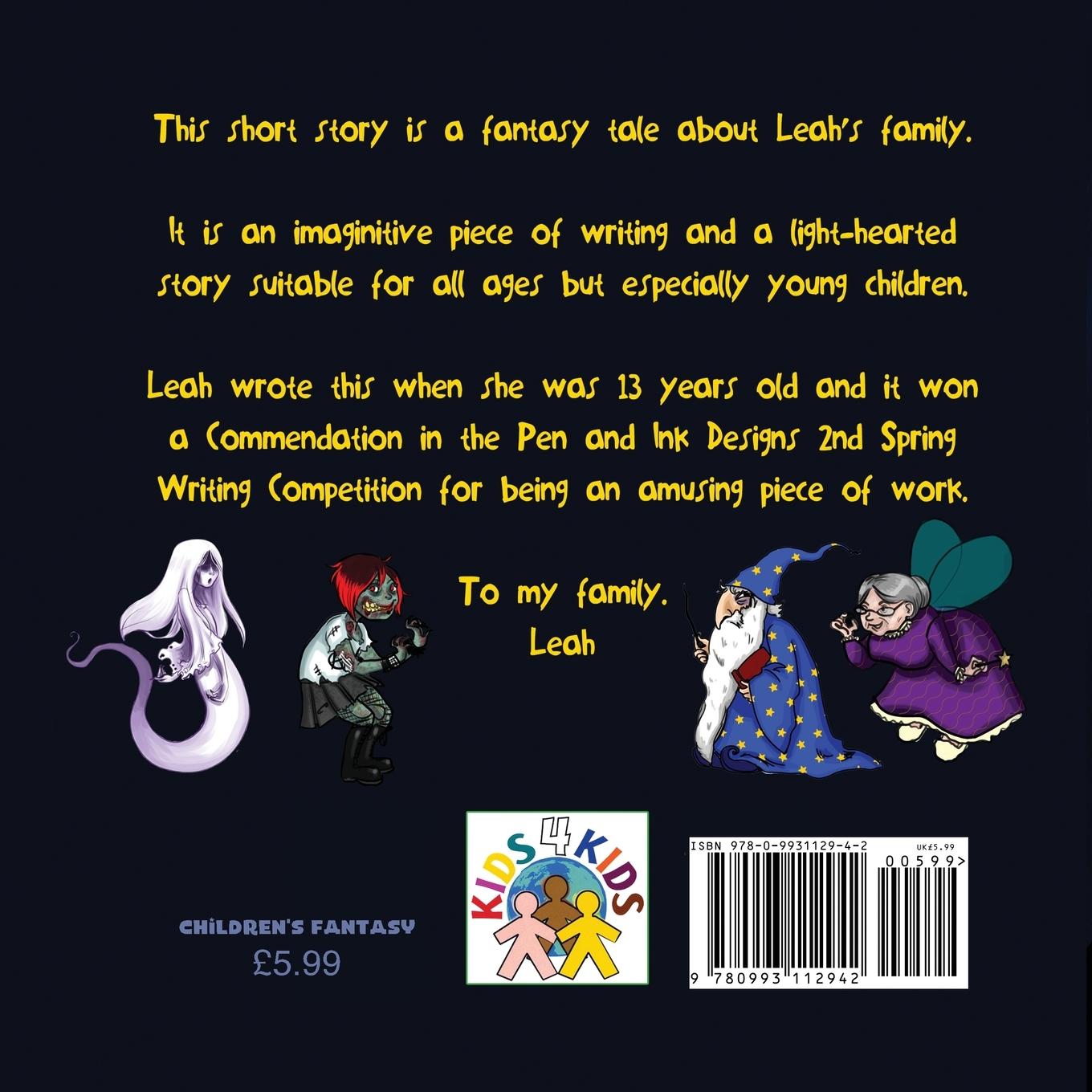 Rückseitencover My Family