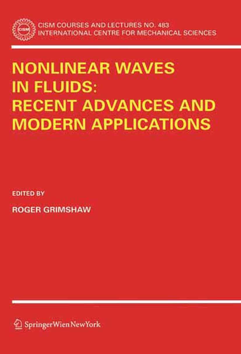 Vorderes Coverbild Nonlinear Waves in Fluids: Recent Advances and Modern Applications