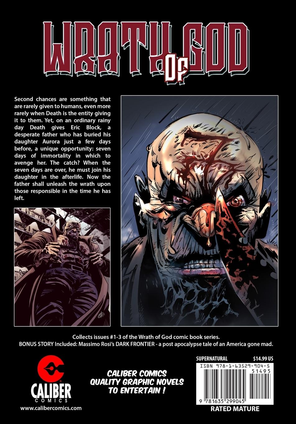 Rückseitencover Wrath of God - Book 1