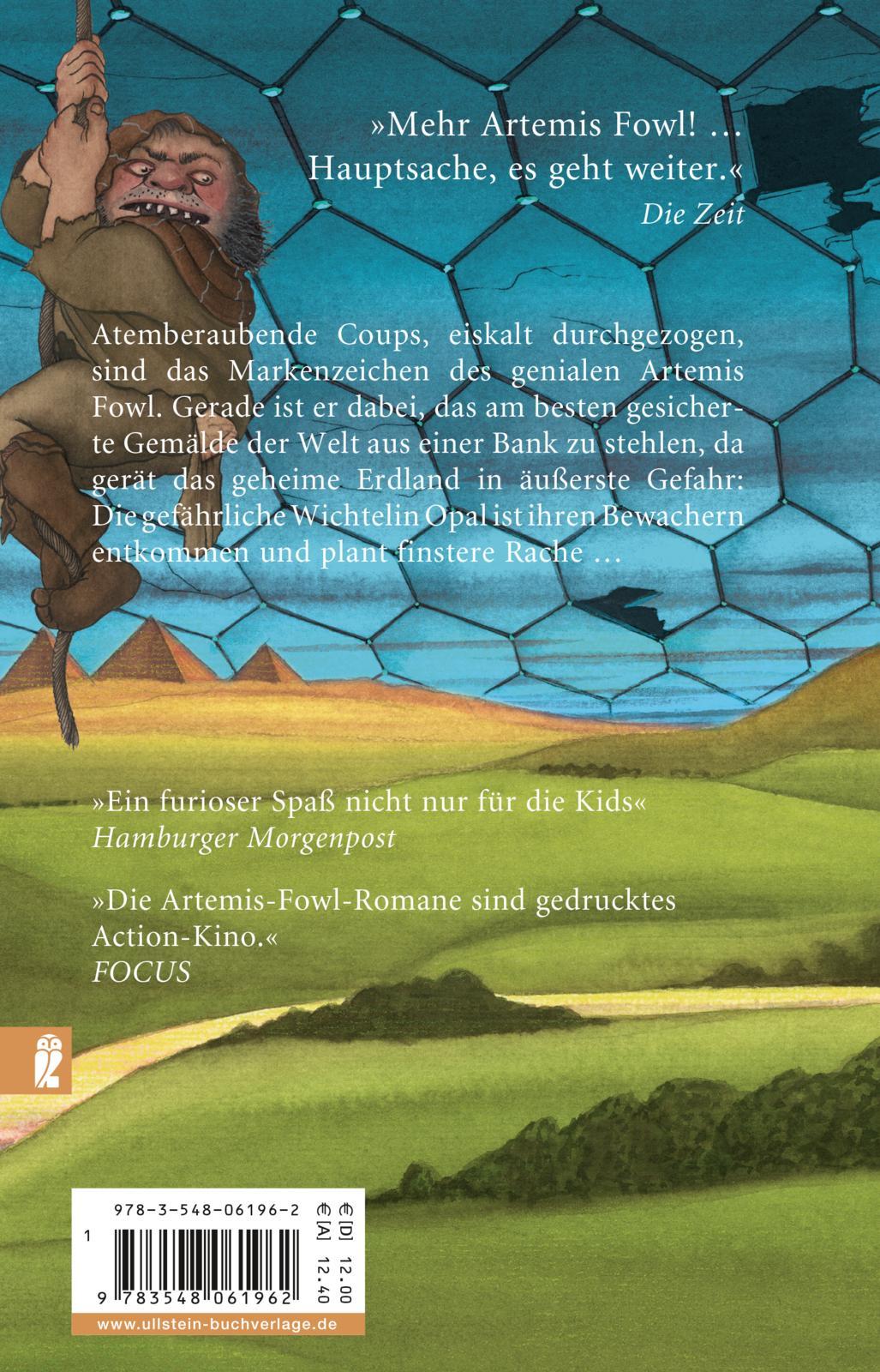 Rückseitencover Artemis Fowl - Die Rache