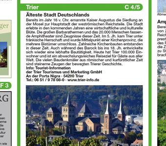 Beispielinhalt (Bild) Trier und Umgebung 1:100 000