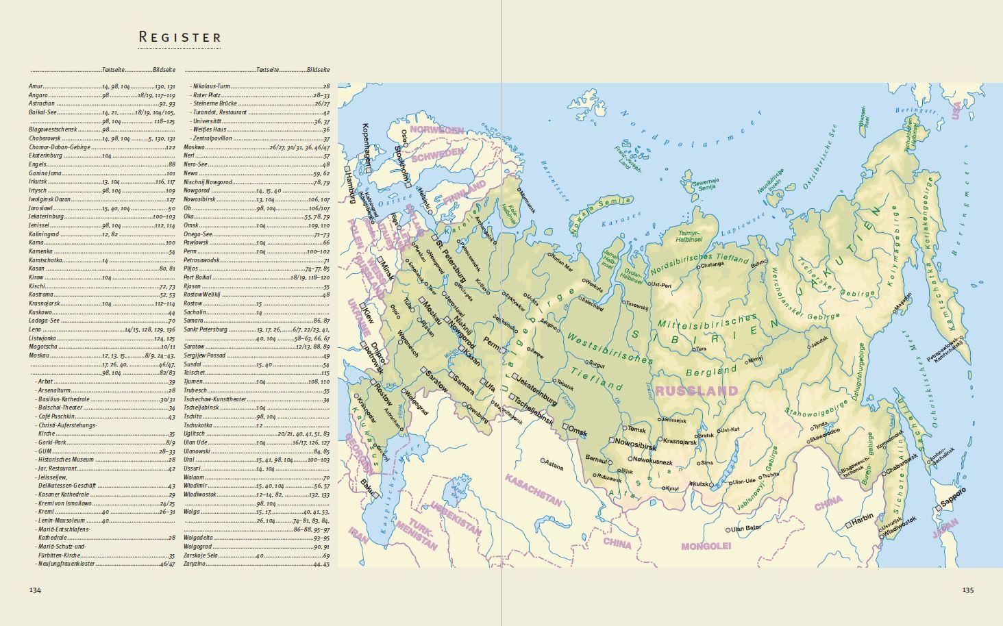 Beispielinhalt (Bild) Reise durch Russland