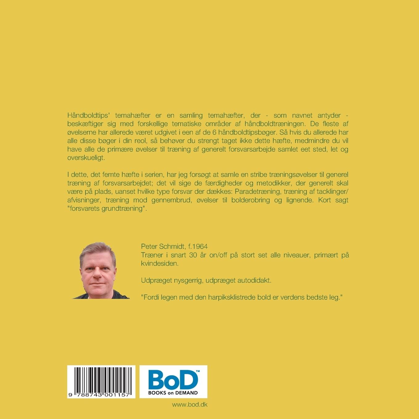 Rückseitencover Træningsøvelser til generelt forsvarsarbejde