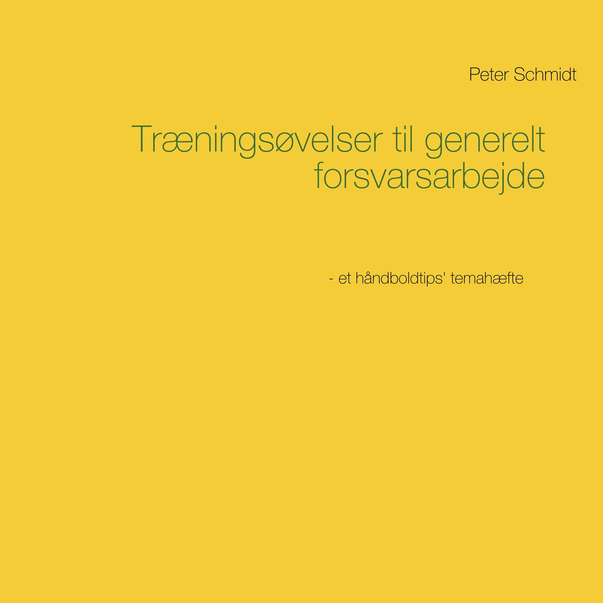 Vorderes Coverbild Træningsøvelser til generelt forsvarsarbejde