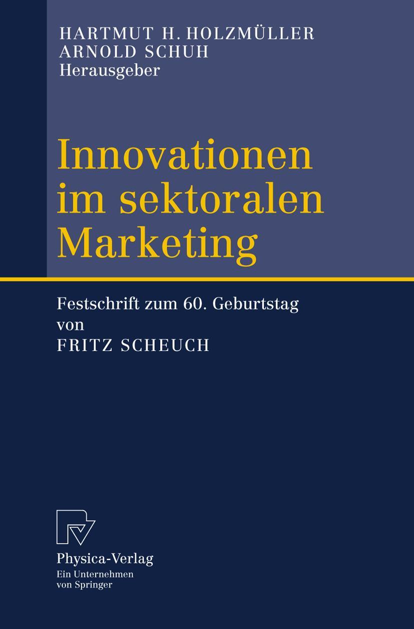 Vorderes Coverbild Innovationen im sektoralen Marketing