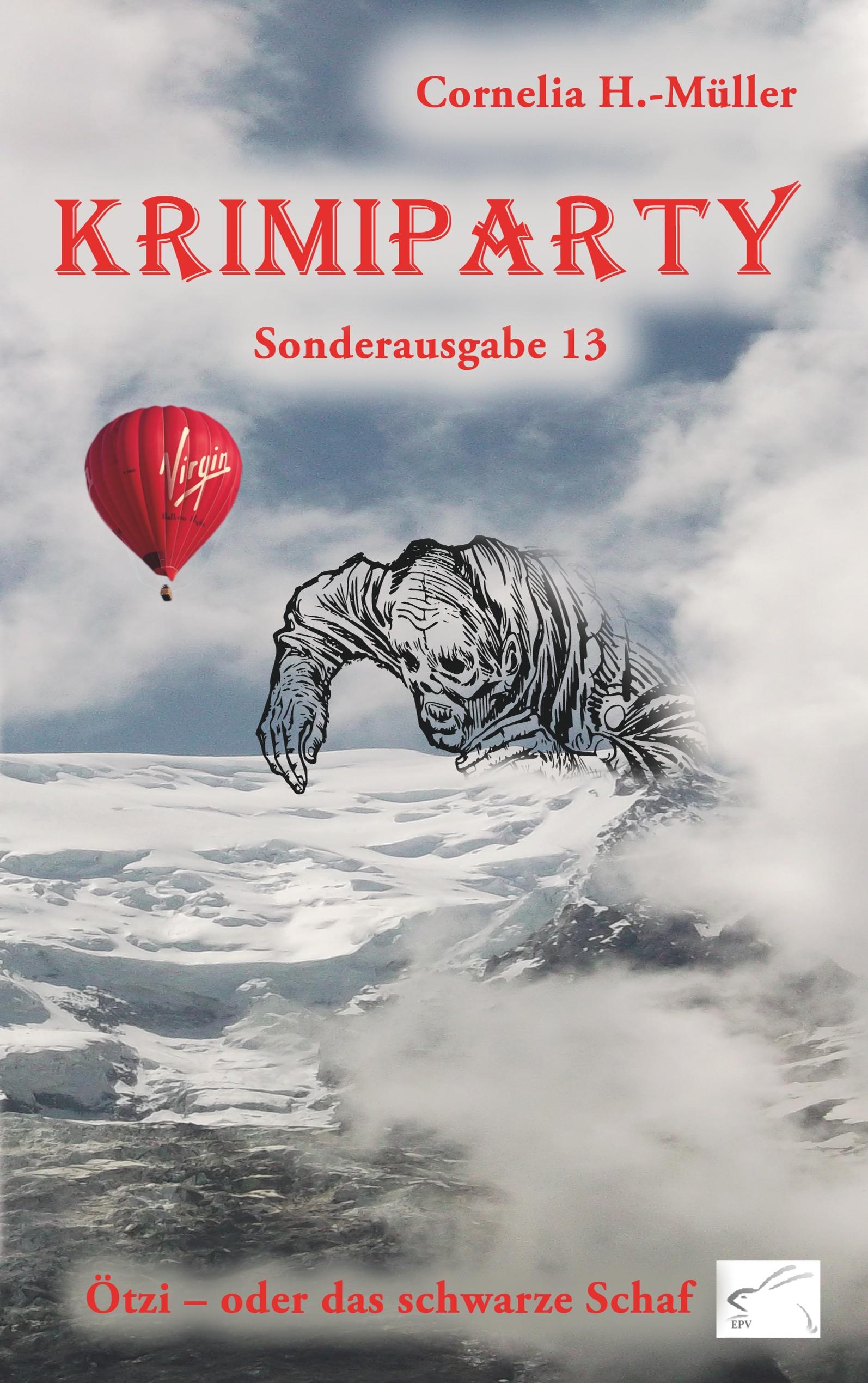 Vorderes Coverbild Krimiparty Sonderausgabe 13: Ötzi - oder das schwarze Schaf