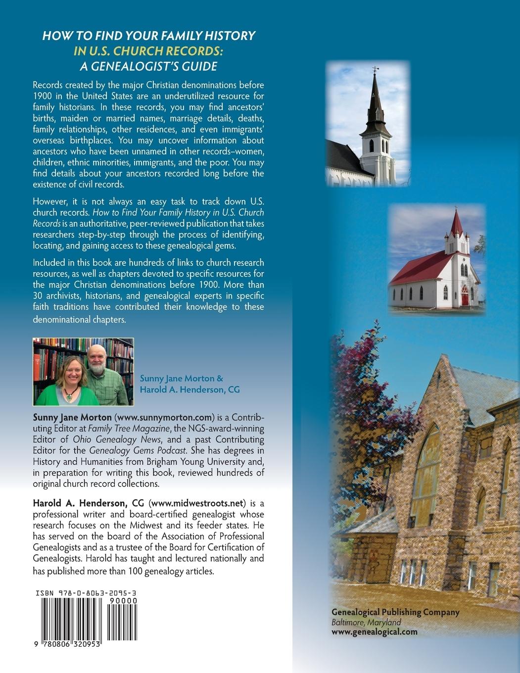 Rückseitencover How to Find Your Family History in U.S. Church Records