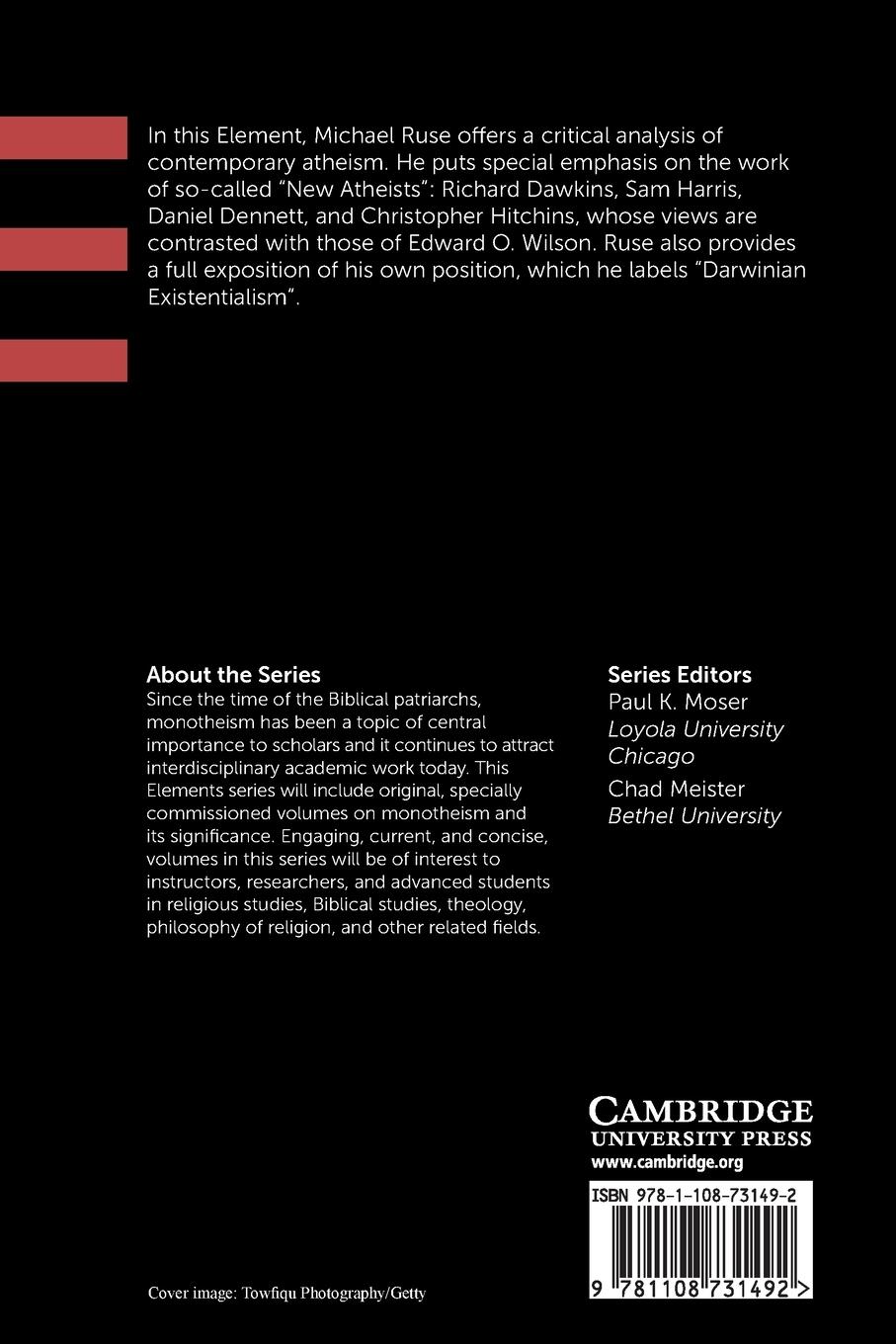 Rückseitencover Monotheism and Contemporary Atheism