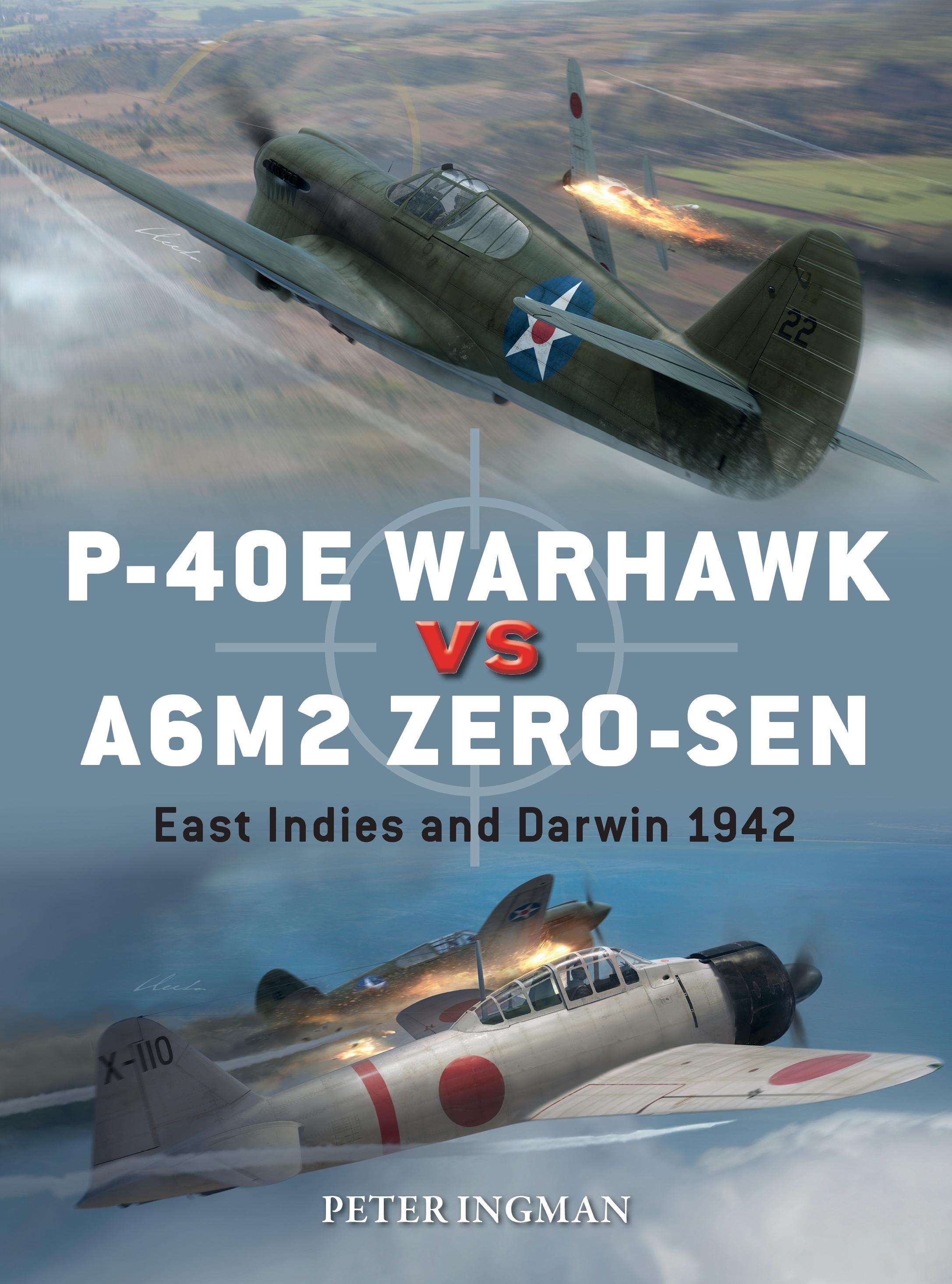 Vorderes Coverbild P-40e Warhawk Vs A6m2 Zero-Sen