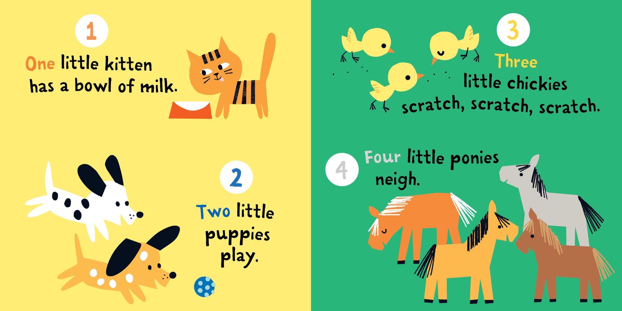 Beispielinhalt (Bild) Indestructibles: Baby, Let's Count!