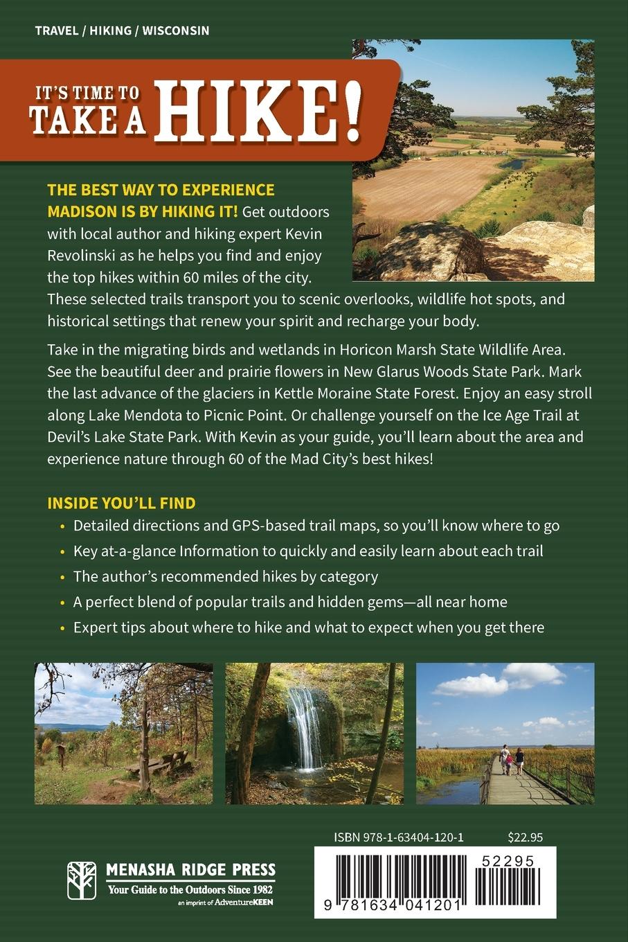 Rückseitencover 60 Hikes Within 60 Miles: Madison