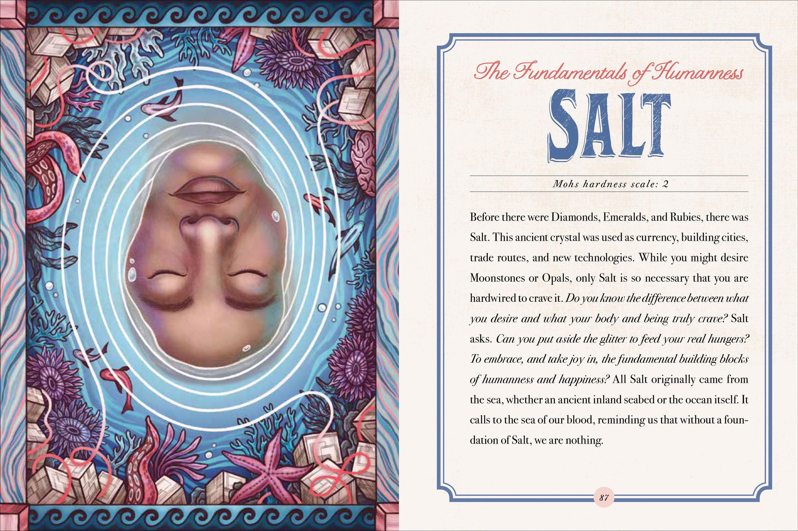 Beispielinhalt (Bild) The Illustrated Crystallary