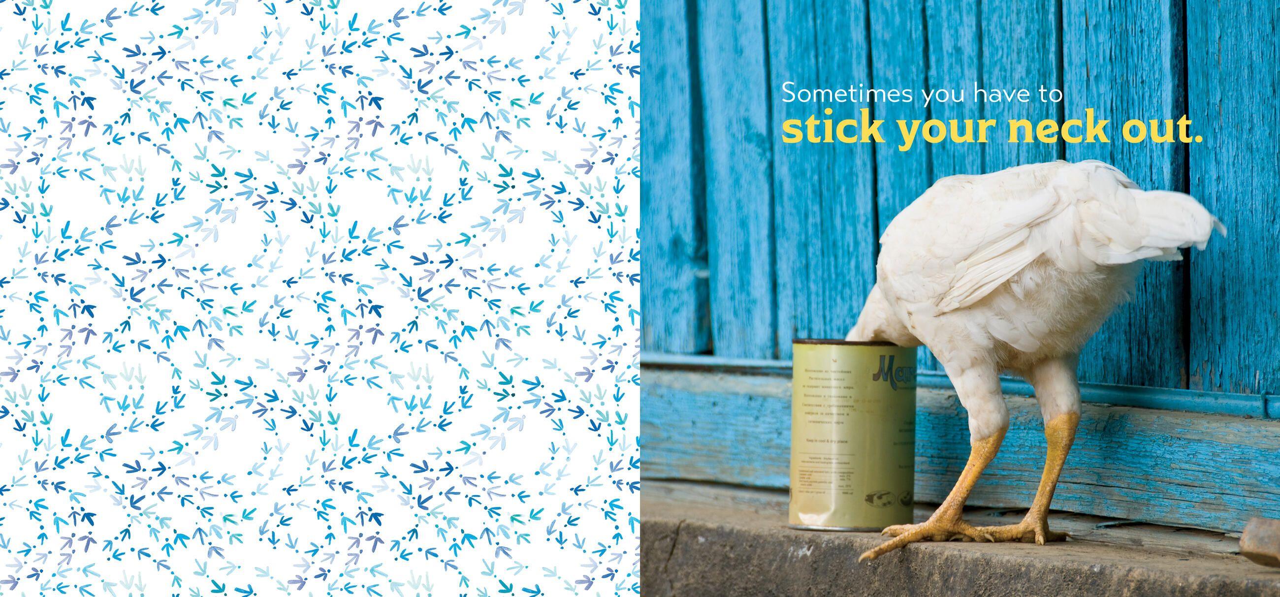 Beispielinhalt (Bild) Chicken Wisdom Frame-Ups